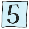 Zahl 5