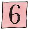 Zahl 6
