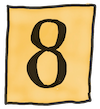 Zahl 8