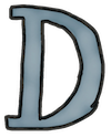 Buchstabe D