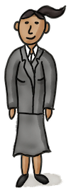 Business-Frau