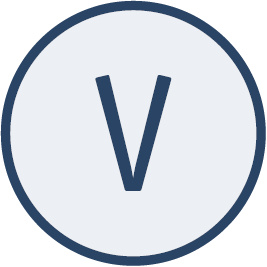 V